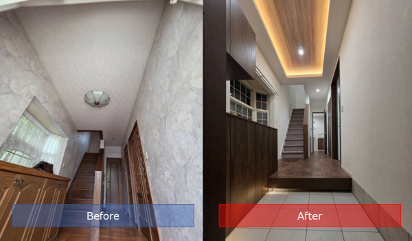 【内装リフォーム】都内の戸建て住宅