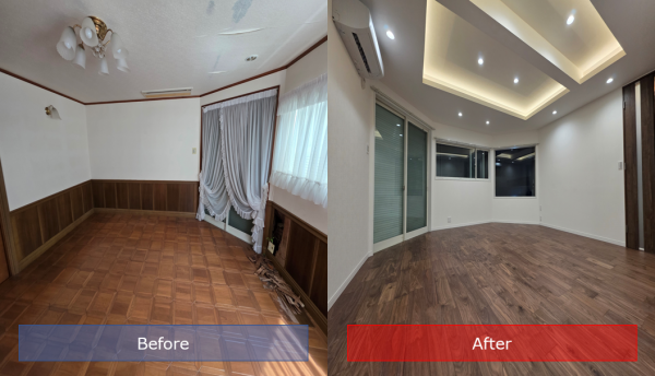 【内装リフォーム】内装一新で明るく快適な住まいへ